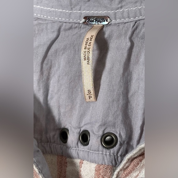 Free People plaid button up - Picture 4 of 7